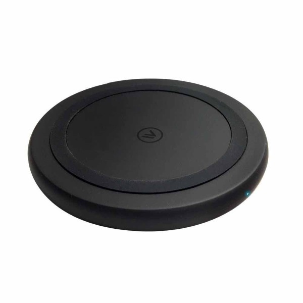 Encontraproduto.com.br - Conversor Para Carregamento Sem Fio Fast Wireless Charger Preto