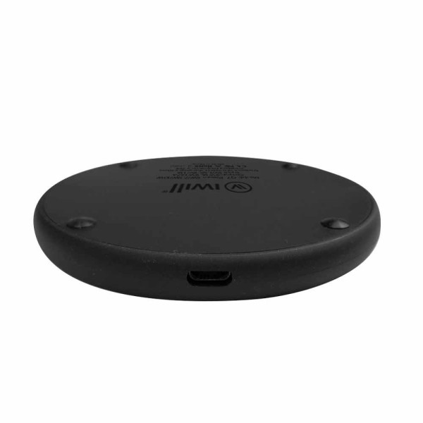 Encontraproduto.com.br - Conversor Para Carregamento Sem Fio Fast Wireless Charger Preto