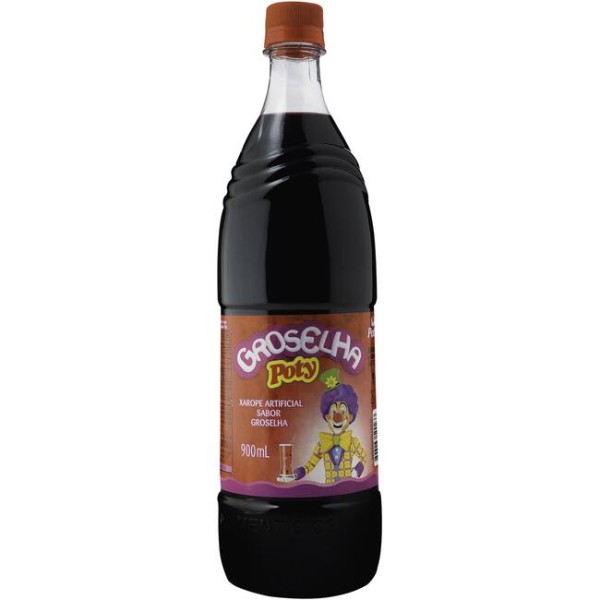 Encontraproduto.com.br - Xarope Poty Groselha Pet com 900ml