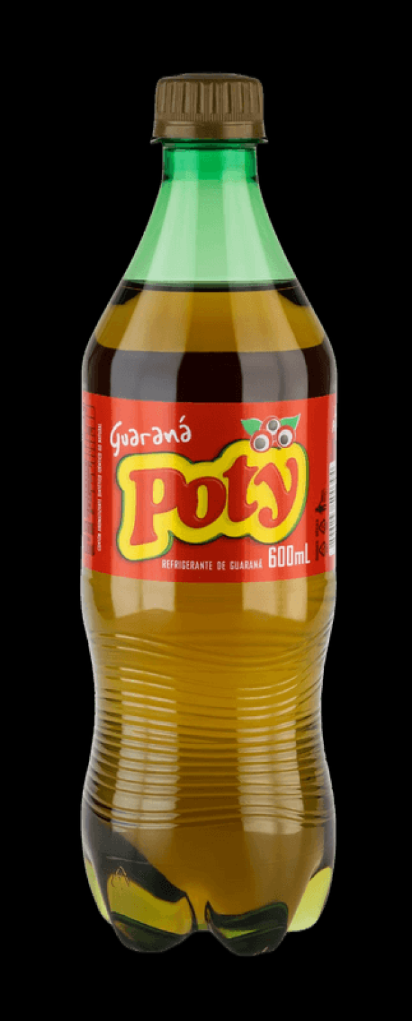 Encontraproduto.com.br - Refrigerante Guaraná Poty Pack com 12 Unidades de 600ml Cada