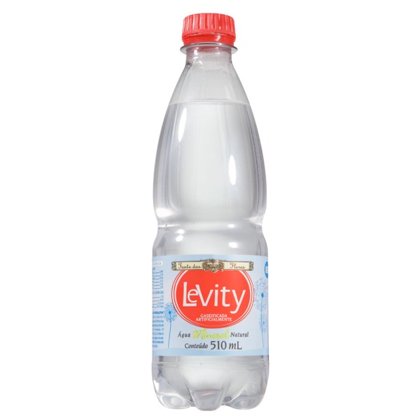 Encontraproduto.com.br - Água Mineral Levity Com Gás Pet com 510ml