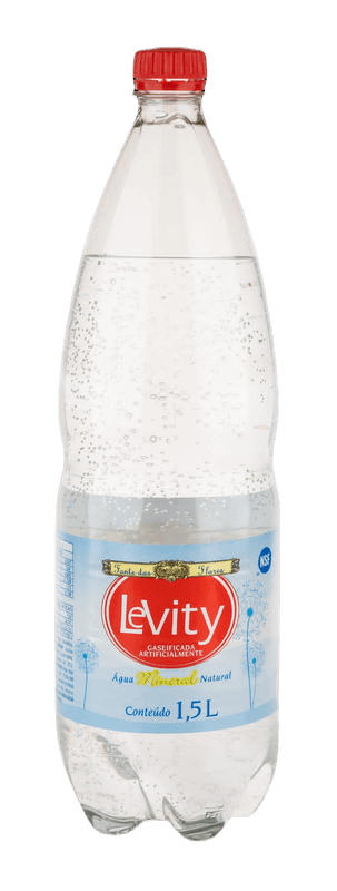 Água Mineral Levity 1,5L Com Gás