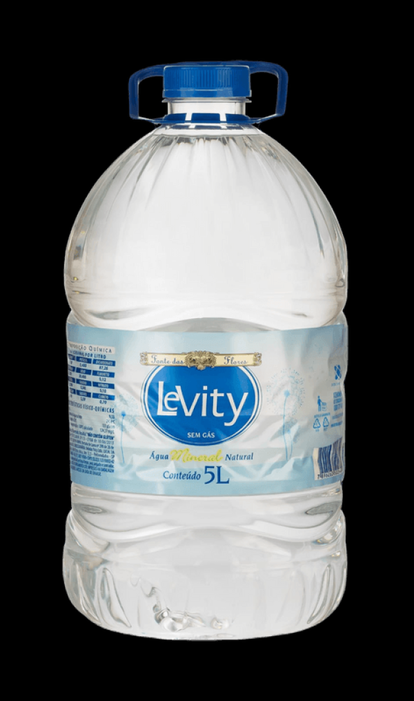 Água Mineral Sem Gás Levity Galão 5l