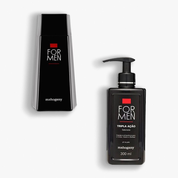 Kit For Men Fragrância e Sabonete Tripla Ação