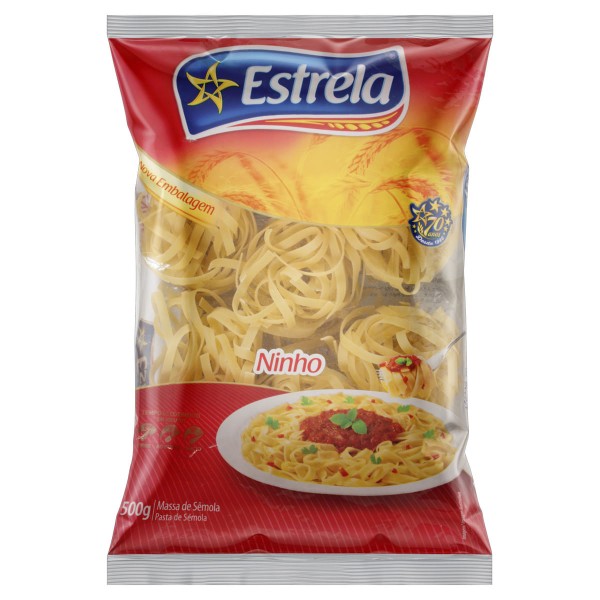 Encontraproduto.com.br - Macarrão Estrela Ninho Pacote com 500g