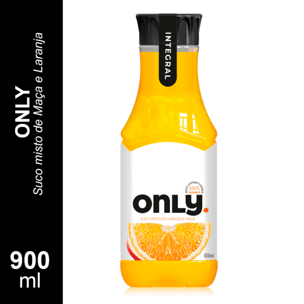 Encontraproduto.com.br - Suco Only Integral  Laranja e Maçã 900ml