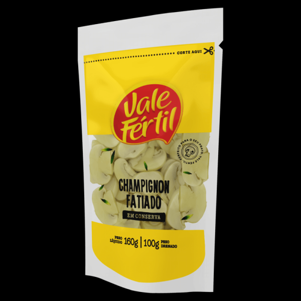 Encontraproduto.com.br - CHAMPIGNON FATIADO VALE FERTIL SACHE 100G