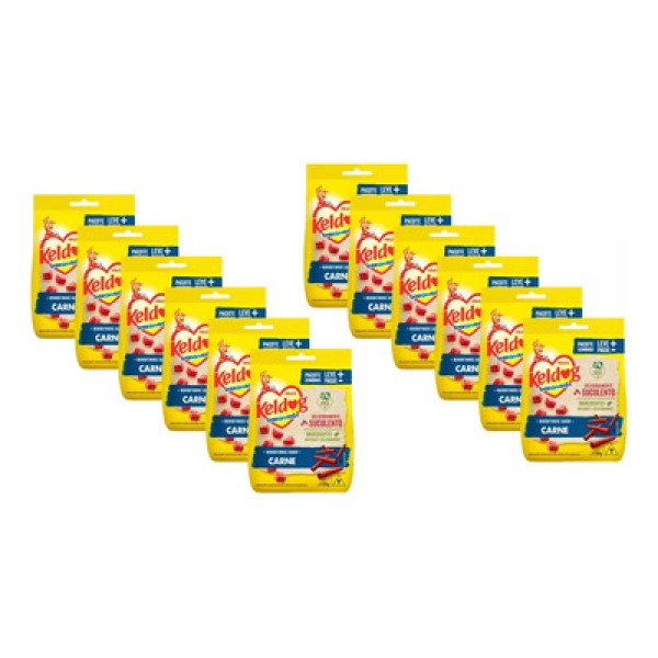 Encontraproduto.com.br - Bifinho Mini Bits KelDog Cães Sabor  Carne
