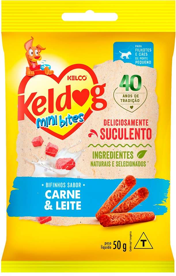 Bifinho Keldog Mini Bits Carne 50g