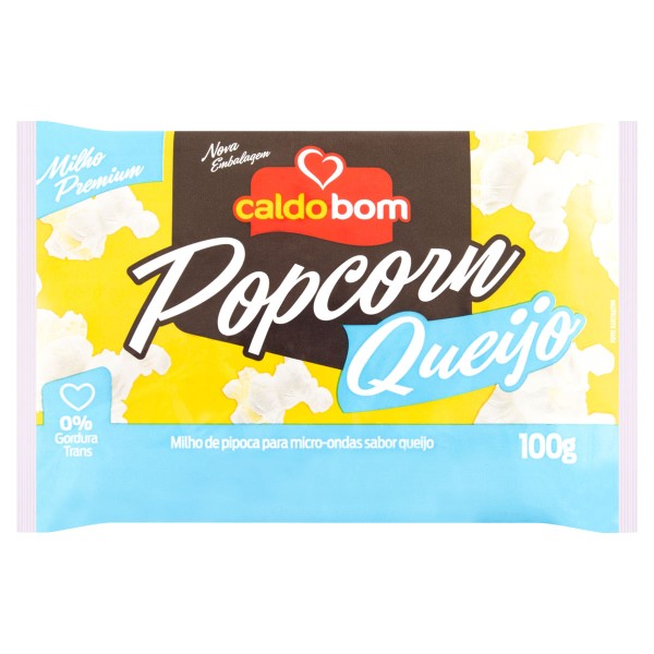 Encontraproduto.com.br - Pipoca para Micro-Ondas Queijo Caldo Bom 100 g