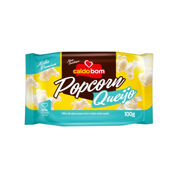Encontraproduto.com.br - Pipoca para Micro-Ondas Queijo Caldo Bom 100 g