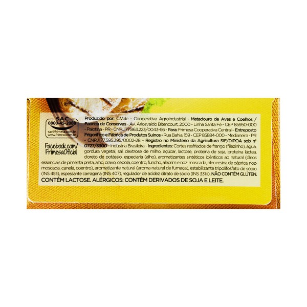Encontraproduto.com.br - Filezinho de Frango Grelhado Frimesa 500g