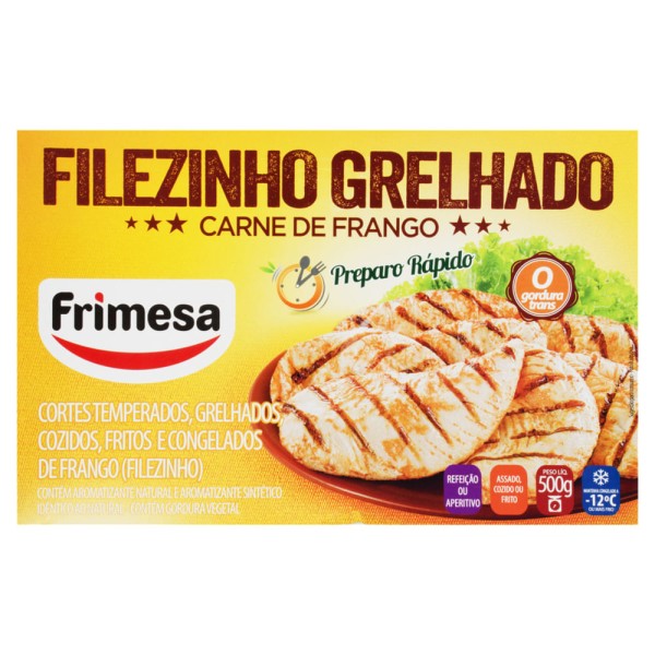 Encontraproduto.com.br - Filezinho de Frango Grelhado Frimesa 500g