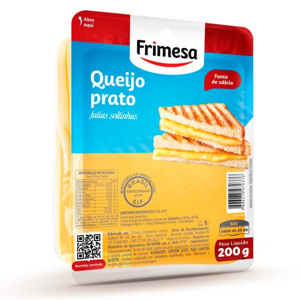 Encontraproduto.com.br - Queijo Prato Frimesa Fatiado 200g