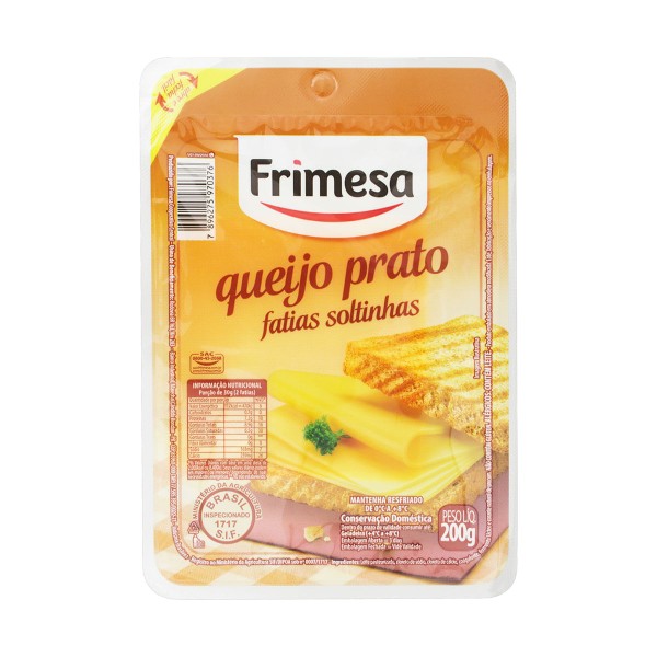Encontraproduto.com.br - Queijo Prato Frimesa Fatiado 200g
