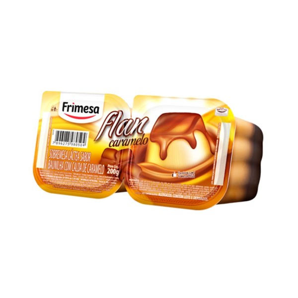 Encontraproduto.com.br - Sobremesa Láctea Frimesa Baunilha Com Caramelo 200g