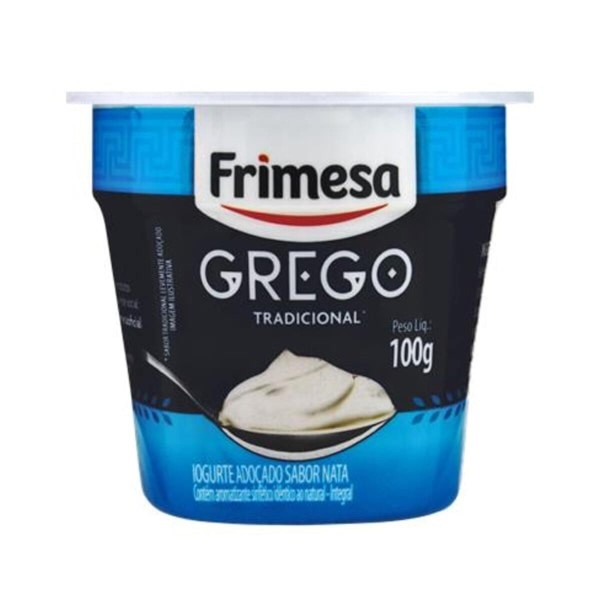 Encontraproduto.com.br - Iogurte Integral Grego Tradicional Frimesa Copo 100g