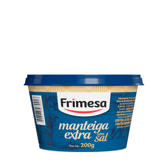 Manteiga Frimesa sem Sal 200g
