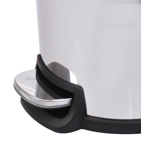 Encontraproduto.com.br - Lixeira Pratic Casa Redonda Inox 3l Un