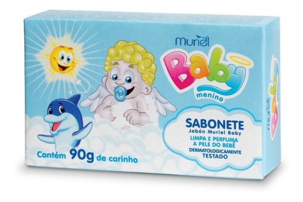 Sabonete Infantil Muriel Menino 90g