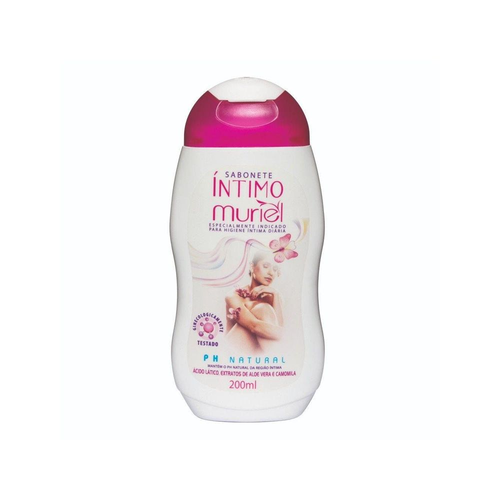 Sabonete Líquido Íntimo MURIEL Tradicional Frasco 200ml