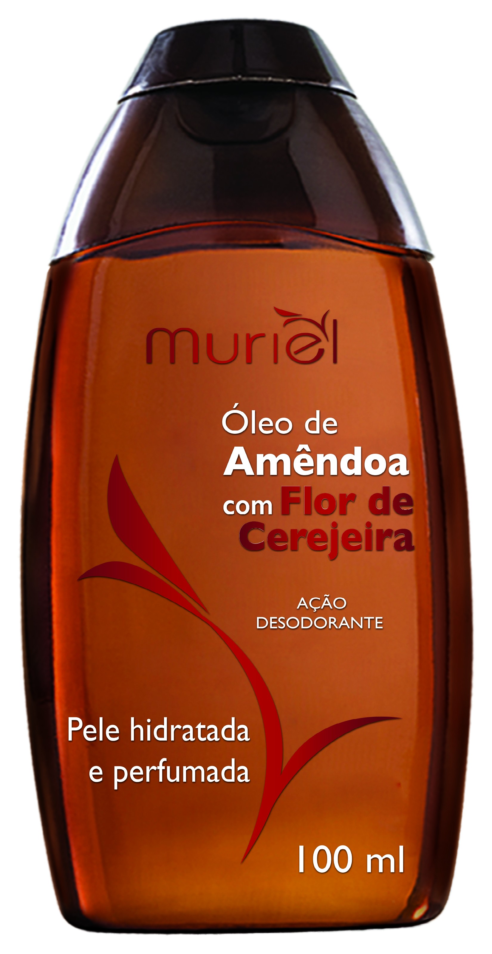 Óleo Muriel Corporal Amêndoa Com Flor De Cerejeira 100ml (MP)