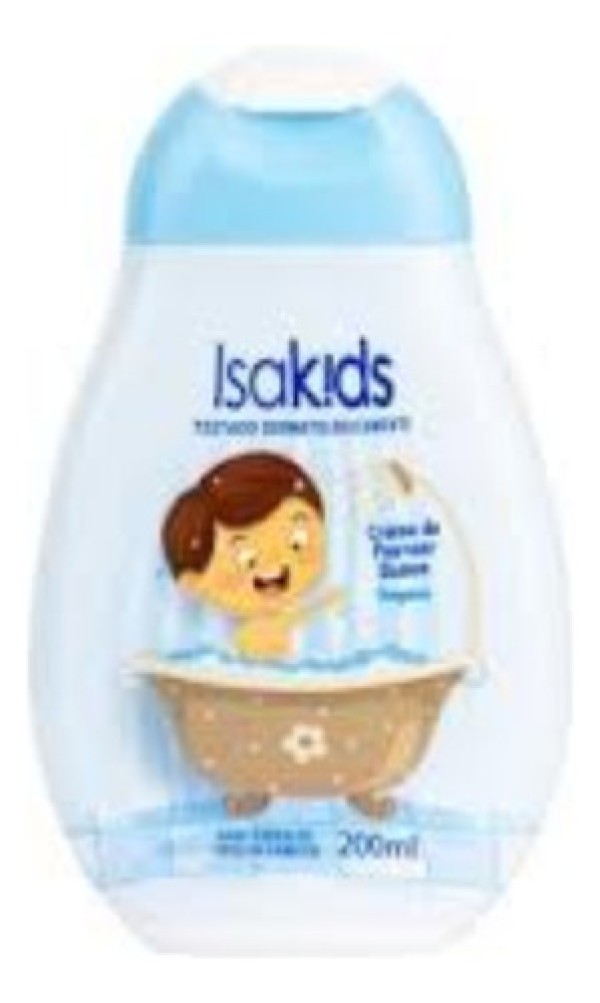 Creme P/ Pentear Infantil Isakids Vegano Suave Uso Diário
