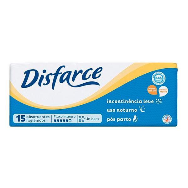 Encontraproduto.com.br - Absorvente Disfarce Com Gel Com 15 Undidades