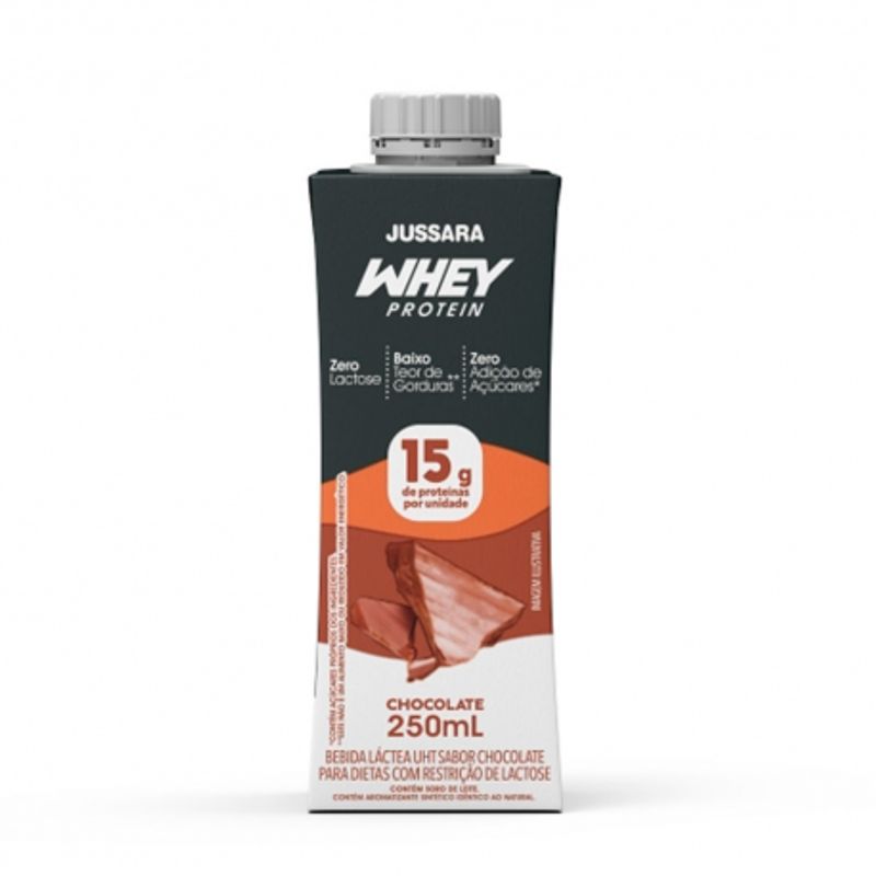 Bebida Láctea Whey Chocolate Jussara 250ml