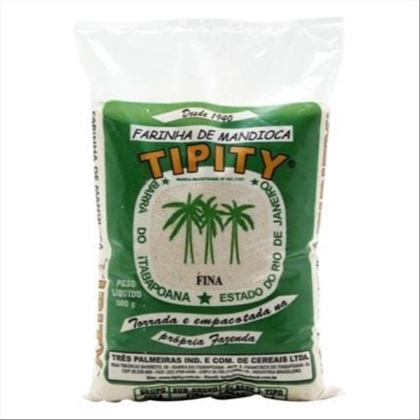 Farinha De Mandioca Fina Tipity 500g