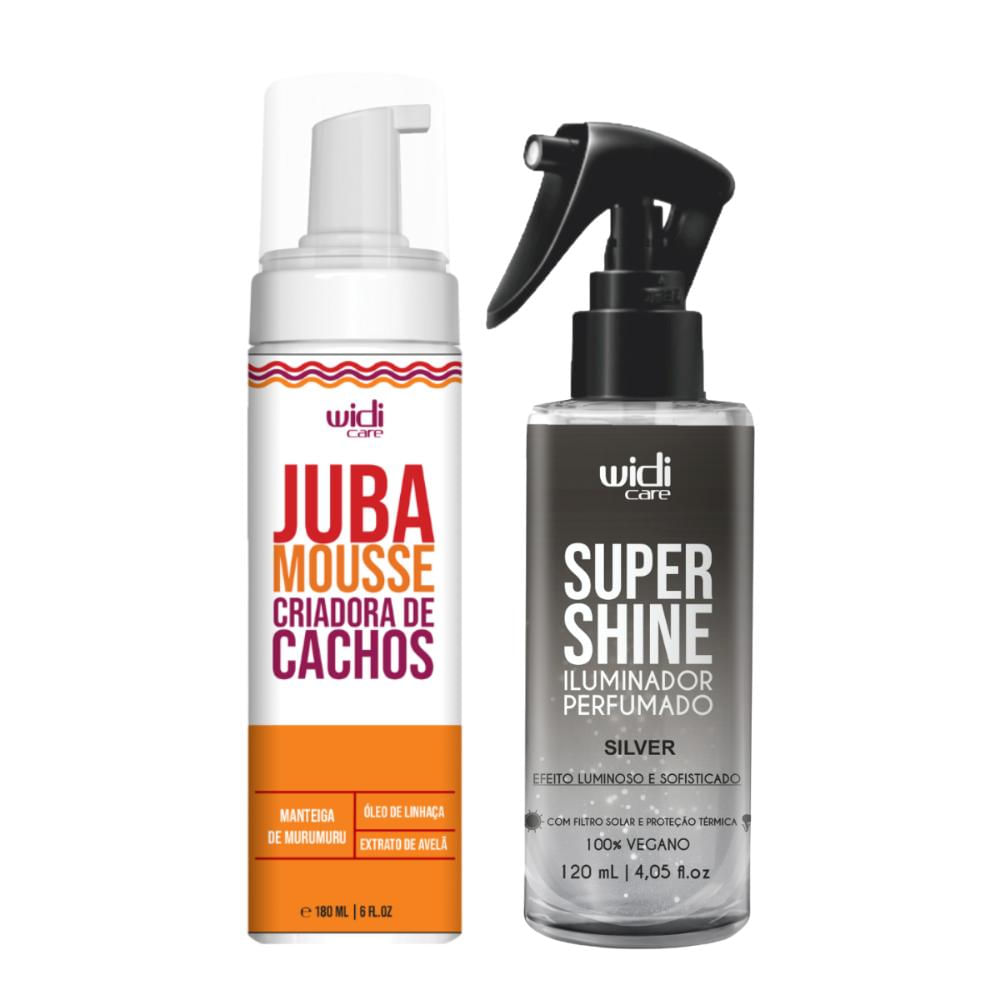 Kit Widi Care Mousse Cachos + Super Shine Silver Iluminador
