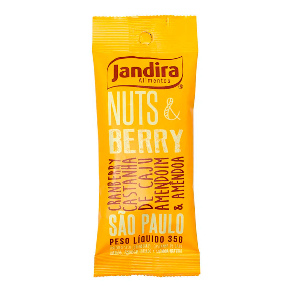 Mix De Nuts e Frutas Jandira São Paulo 35g
