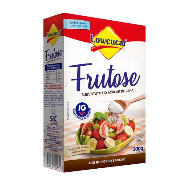 Encontraproduto.com.br - FRUTOSE EM PÓ LOWÇUCAR 200G