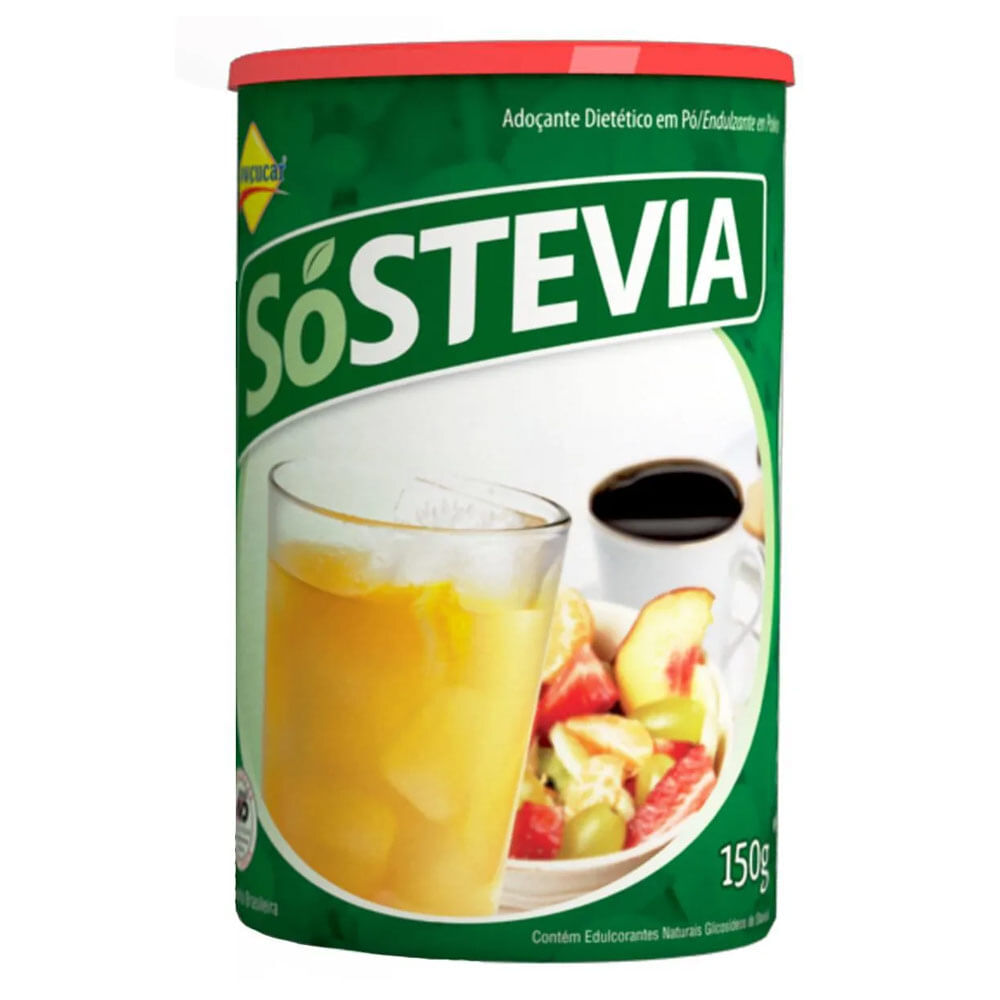 Encontraproduto.com.br - Adoçante SóStévia em Pó 150g - Lowçucar