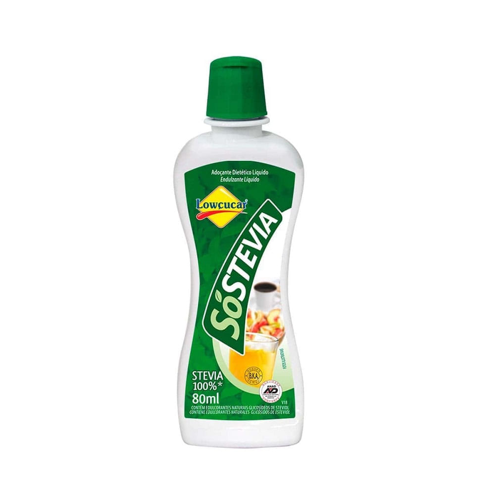 Encontraproduto.com.br - Adoçante Líquido Lowçucar Sóstevia Frasco 65ml