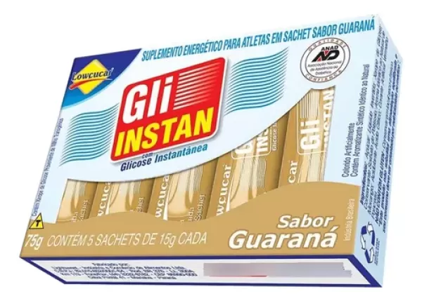 Lowçucar Açucar Líquido C- Guaraná 5x15g