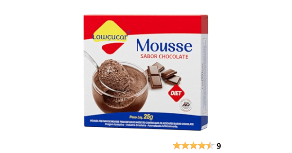 Encontraproduto.com.br - Mousse Po Lowçucar Zero Açucar 25g Chocolate