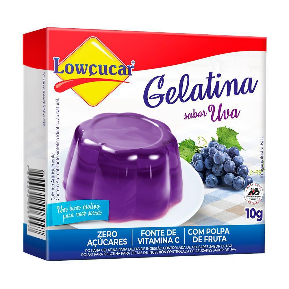 Encontraproduto.com.br - Gelatina Uva Diet 10g - Lowçúcar