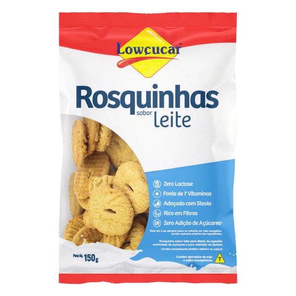 Encontraproduto.com.br - Biscoito Rosquinha Diet Leite 150g - Lowçúcar