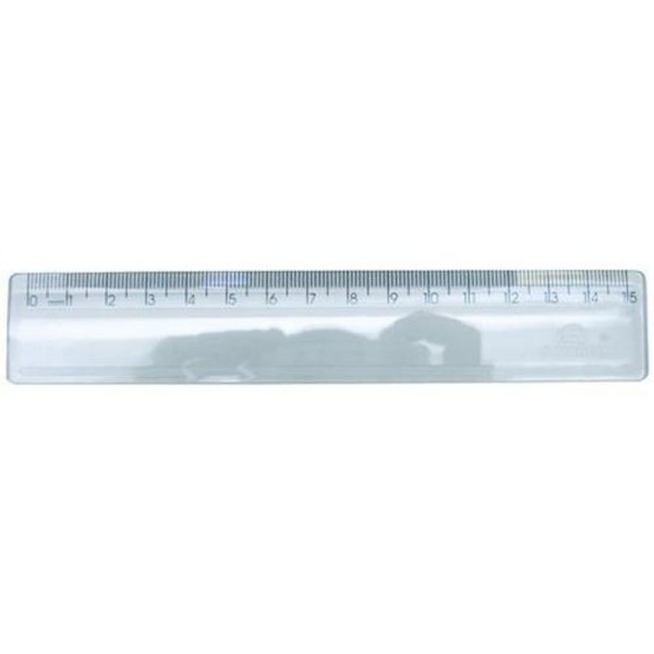 Encontraproduto.com.br - Régua Plástica 15cm