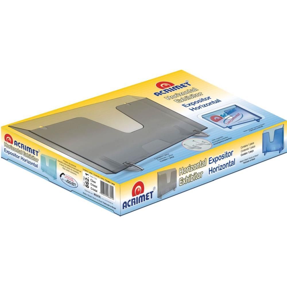 Encontraproduto.com.br - Expositor Horizontal Cristal 862.1 Acrimet