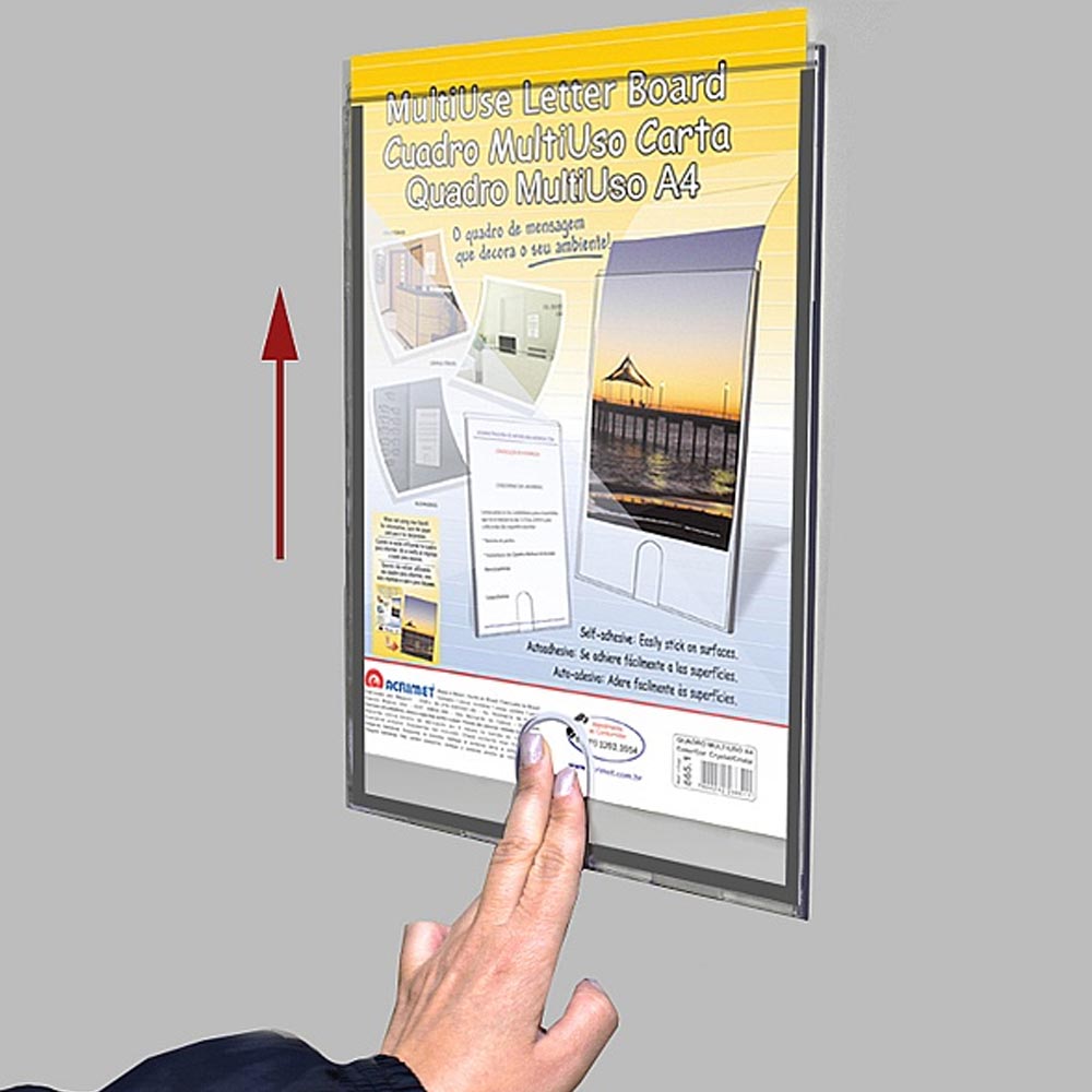 Encontraproduto.com.br - Quadro Multi-Uso A4 Acrimet