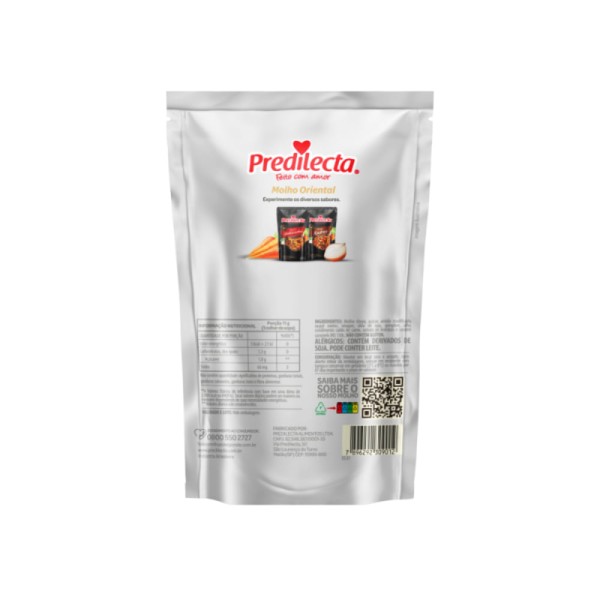 Encontraproduto.com.br - MOLHO PRONTO PREDILECTA SACHE 300G ORIENTAL