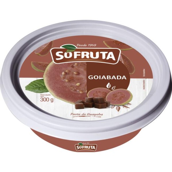 Encontraproduto.com.br - Goiabada Sófruta Poly com 300g