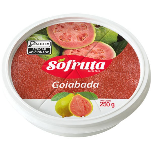 Goiabada Sófruta Poly com 250g