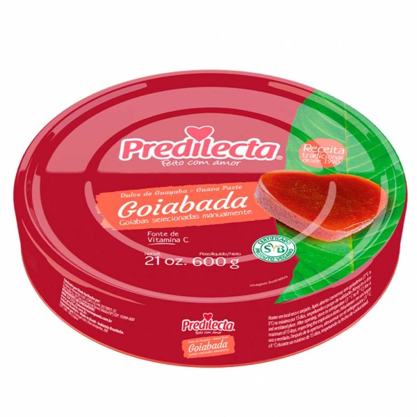 Encontraproduto.com.br - GOIABADA PREDILECTA LATA 600G