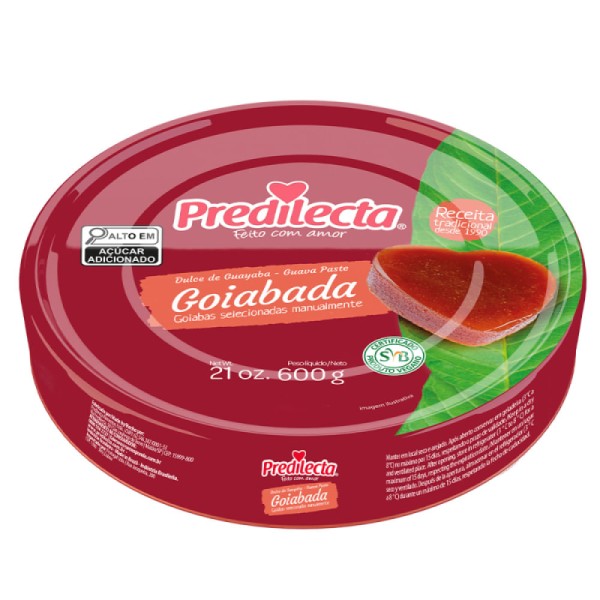 Encontraproduto.com.br - GOIABADA PREDILECTA LATA 600G
