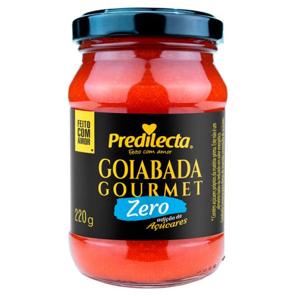 Encontraproduto.com.br - GOIABADA PREDILECTA VIDRO 220G ZERO ACUCAR