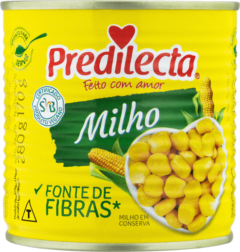 Encontraproduto.com.br - Milho Verde Predilecta Lata com 170g