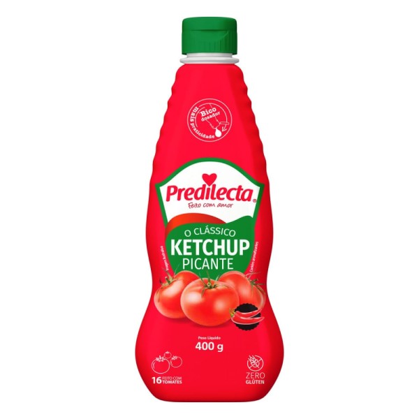 Encontraproduto.com.br - Catchup Predilecta Picante 400G